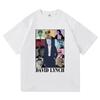 David Lynch T Shirt Summer Fashion Women Unisex Aesthetic Retro Graphic TShirt Unisex High Quality Casual Vintage Tees Shirts Top
