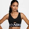 Nike Pro Indy Plunge Sport Bra Medium Impact Black