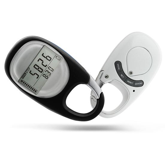 3D Krokomierz Prosty Krokomierz z Karabińczykiem Dokładny Klips Śledzenie Kroków