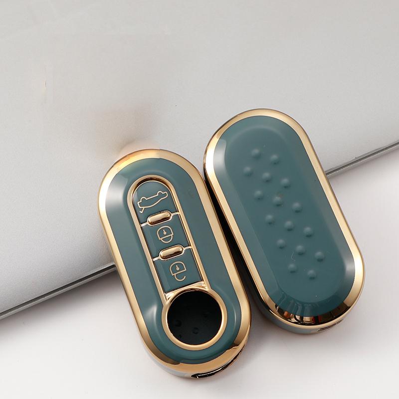 TPU Key Case Remote Fob Car Key Cover for Peugeot Boxer for Citroen Jumper for Fiat 500 Panda Ducato 500L Punto Lancia Musa