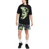 Nike Dri Fit Unlimited Studio '72 Casual Shorts Men's Explosion Green Yellow FB7981-337