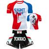 Quick Dry Cycling Jersey Set Breathable Short Sleeve Sport Suit Men Women Training Fitness Gym Workout