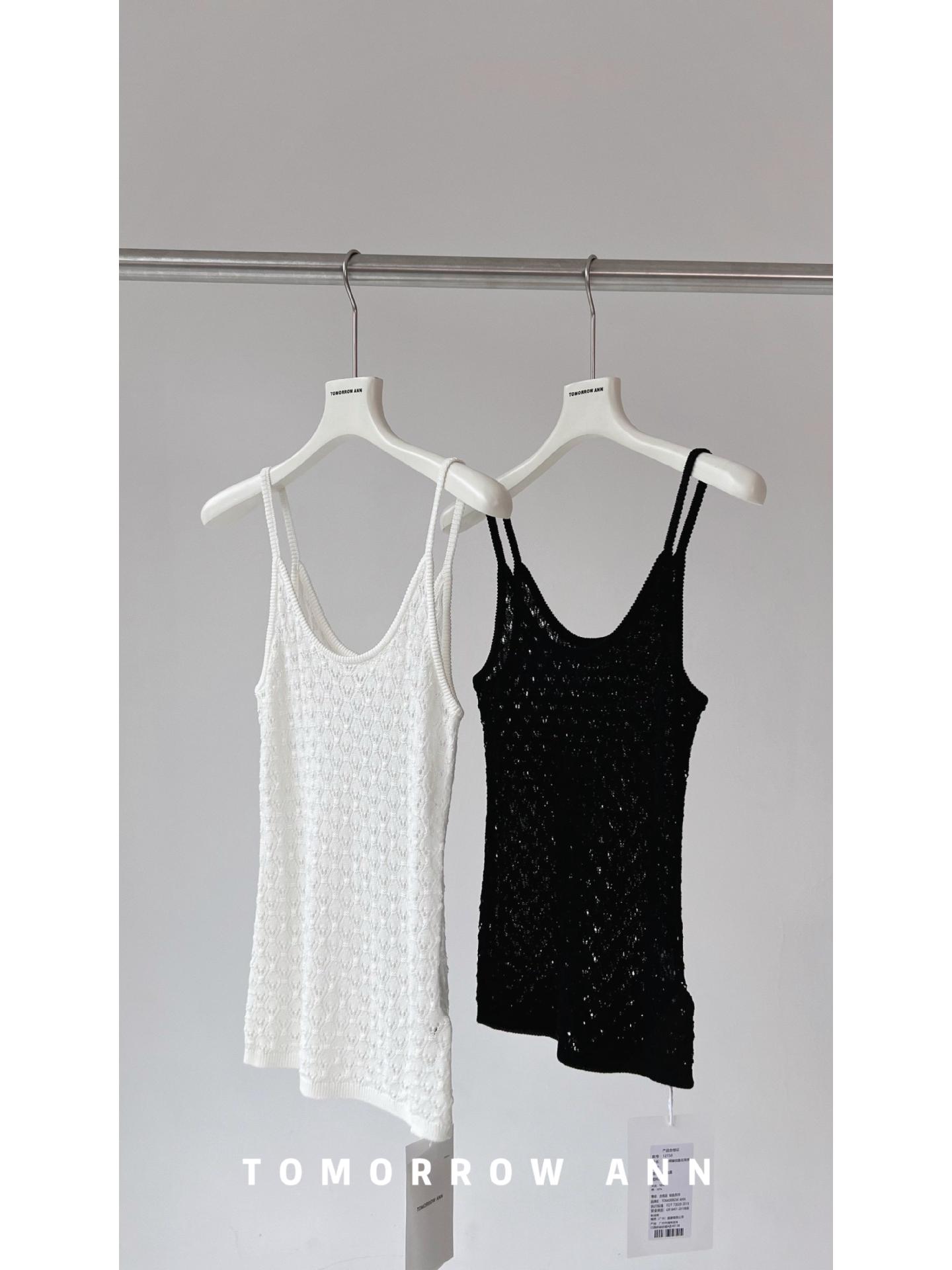 TOMORROWANN Tencel Cotton Lace Beach Camisole - French Resort Style Small