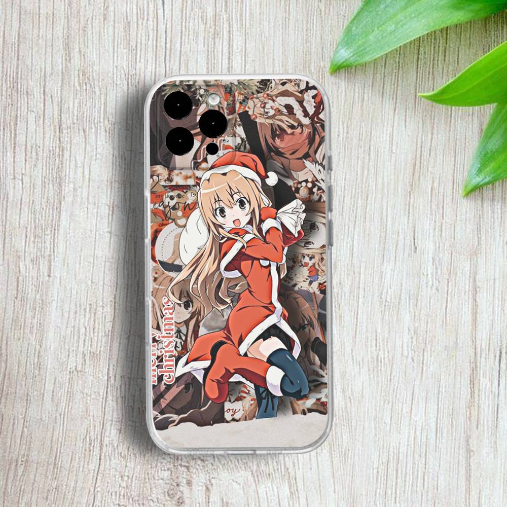 T-Taiga T-Toradora Aisaka Phone Case For iPhone 17,16,15,14,13,12,11 Pro,Max,Plus,X,XS,XR,SE4,E Mini Transparent Soft Cover