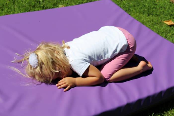 Gymnastic Mattress Sport 150X100X10 Three-Piece