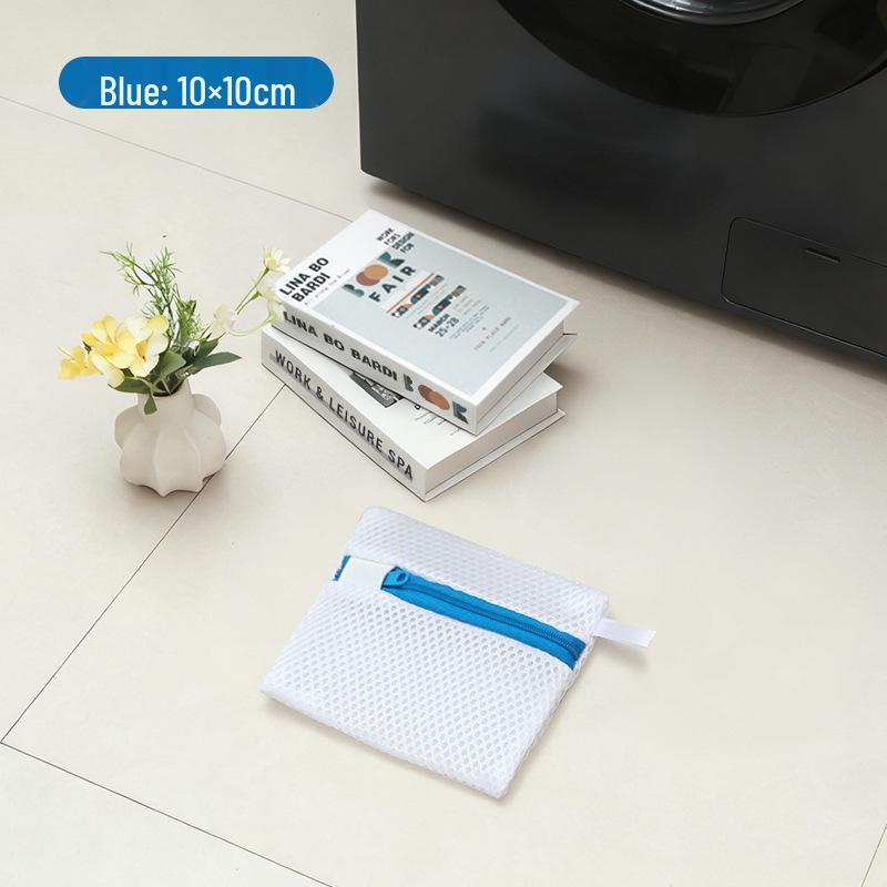 Durable Mesh Bra Laundry Bag - Anti-Deformation, Thickened Hemispherical Design, Machine Wash Only