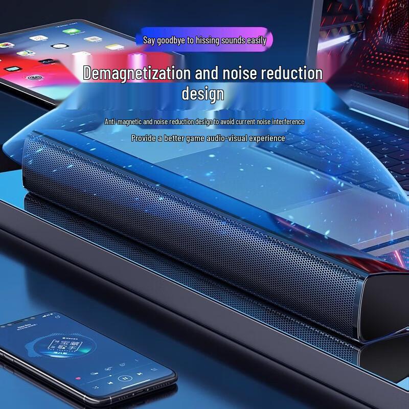 Newmine BT60 Wired Desktop Computer Speakers with Subwoofer CN plug (adapter included)