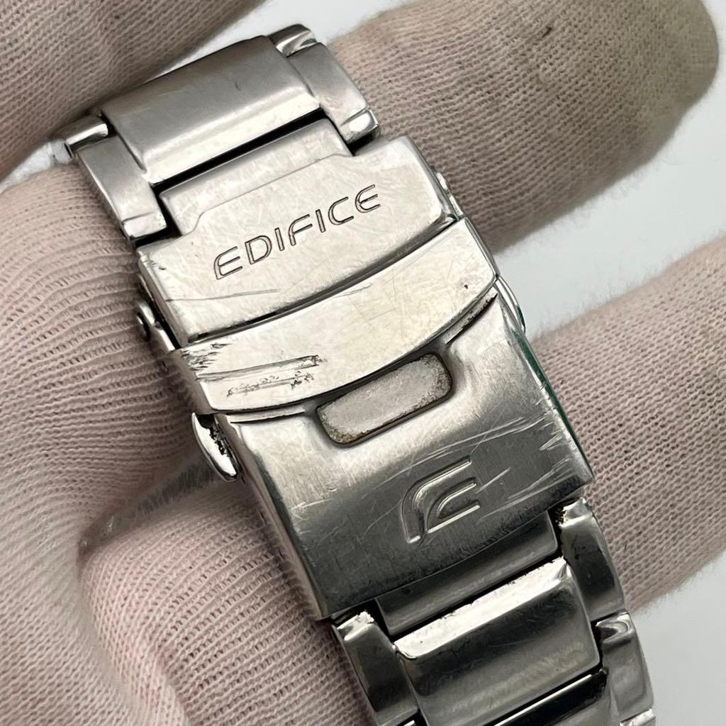 Used CASIO EDIFICE Chronograph Men's Watch Collaboration Sapphire Glass