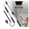 Loft Ladder Pull Down Kit With Aluminum Alloy Steel Components For Home Use