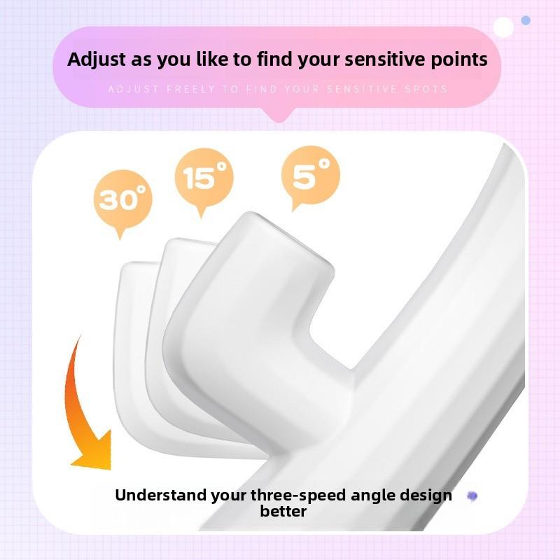 Female AV Vibrator Adjustable Multi-Frequency Sucking Electric Masturbator Adult Products Vibrating Wand Stick