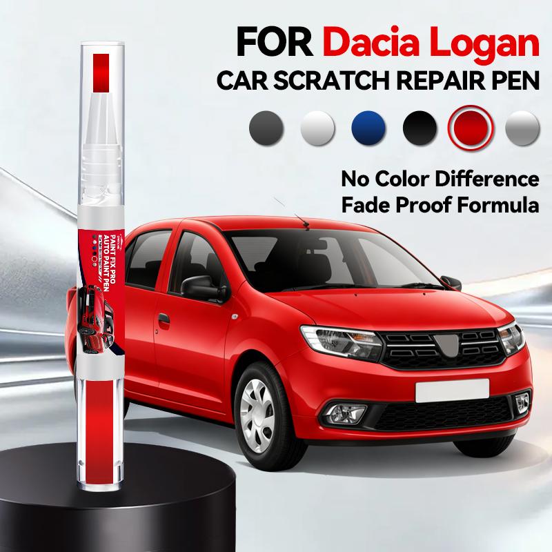 

Для Dacia Logan Автомобільний ремонтний олівець для фарби Аксесуари для ремонту подряпин фар Бронзовий Перламутровий Чорний Індіго Синій Сірий Гірський Білий Зелений червоний