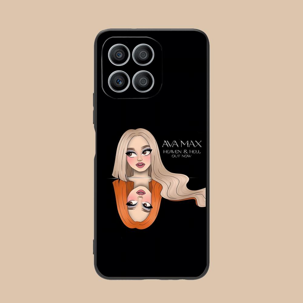 Fashion Ava Max Matte TPU Mobile Phone Case for Honor 90 80 70 60 50 30 20 10 9 8 7 Pro S SE Lite 5G Colorful Printing Cover
