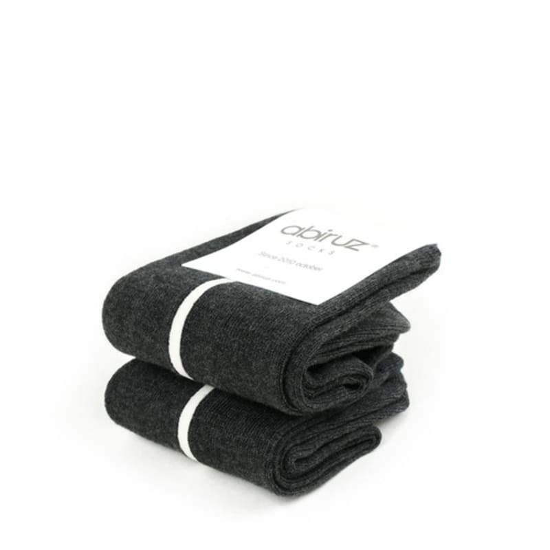 Abiruz Women's Socks WBT-35 Charcoal 3-Pair Set