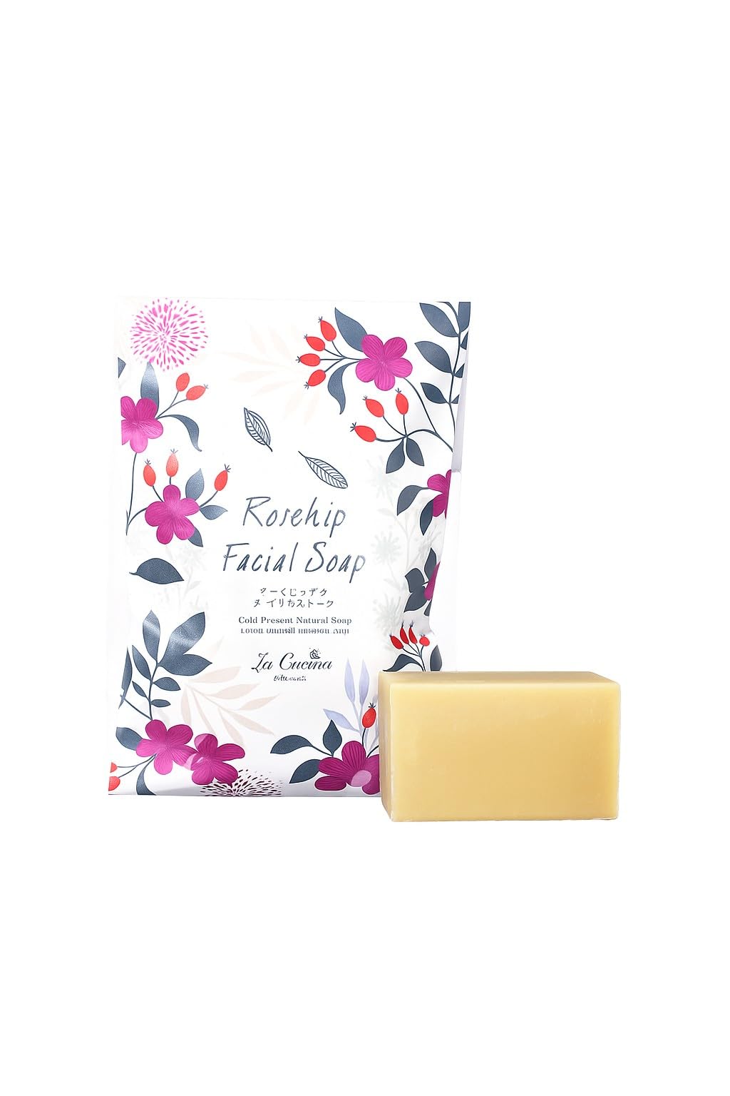 

Rosehip facial soap белый