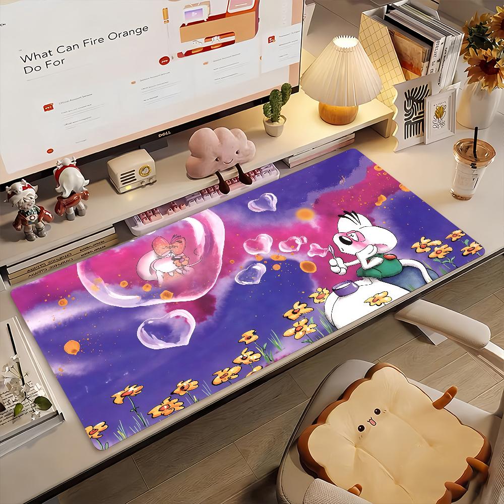 Diddl Cartone Animato Tappetino Mouse Antiscivolo Gomma Tappetino Computer Giocatore Equilibrio Decorazione Deskmat Laptop Ufficio Grande