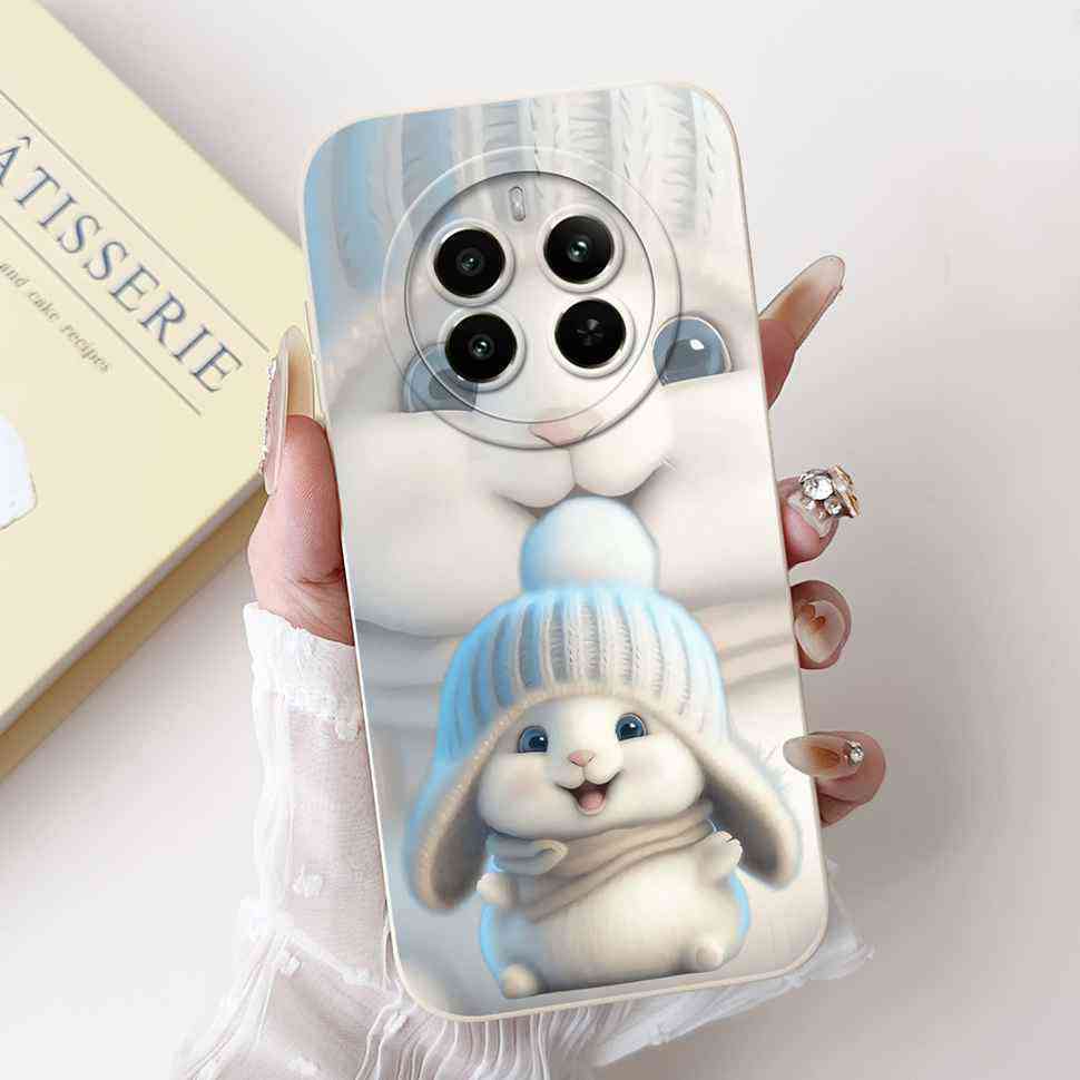 For Realme 12 Pro 5G RMX3842 Case Fashion Cartoon Print Soft Silicone Back Cover For Oppo Realme 12Pro RMX3843 6.7" Bumper Shell