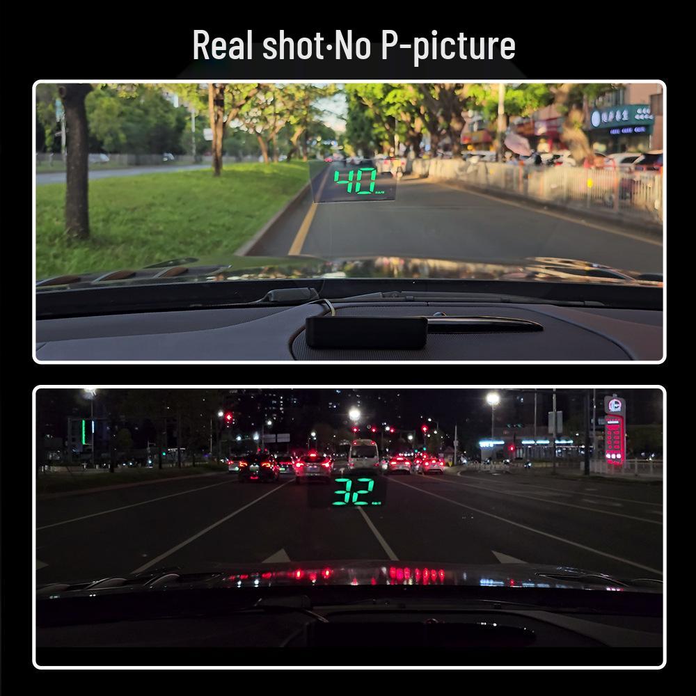 Car Beidou GPS HUD: Multifunctional HD Speedometer and Vehicle Speed Projector