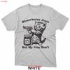 Strawberry Jams But My Gun Dont Funny Cat T Shirt Vintage Washed Comfortable Casual Streetwear Designer Clothes Soft Slightly