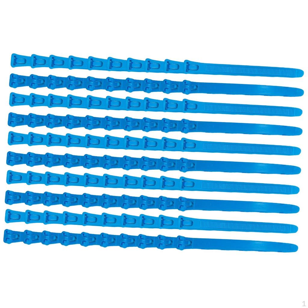100 Pieces Numbered Chicken Leg Bands Tags Color Versatile Reusable Poultry Foot Rings for