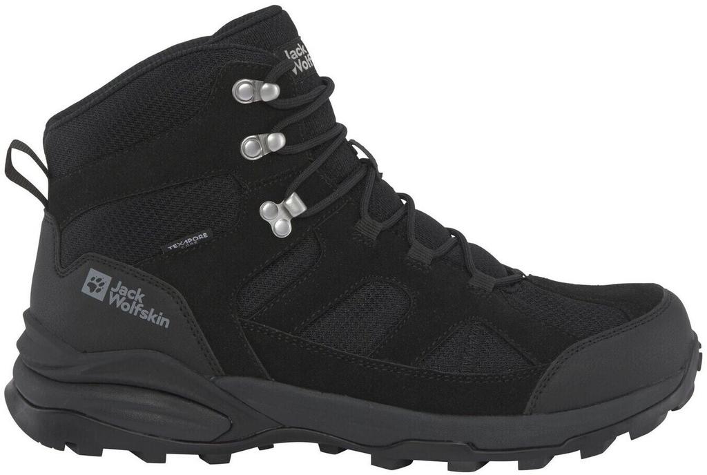 Hiking Shoes Jack Wolfskin Trail Hiker Texapore Mid (4058291) Black