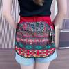 Ethnic Pattern Portable Waist Bag Waterproof Oil-resistant Multi-Function Tool Pouch Stain-resistant Polyester