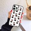 Chocolate Cakes Eclairs Sweet Phone Case for iPhone 17 Air 16 PRO MAX 15 14 PLUS 12 11 13 Back Cover Fundas Coque