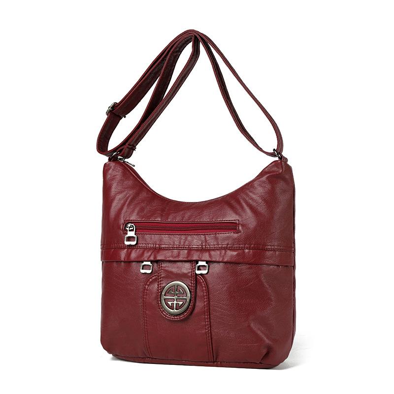 Damentasche neu großvolumig Mehrfachfach Outdoor Casual Mode Schulter Messenger Bag