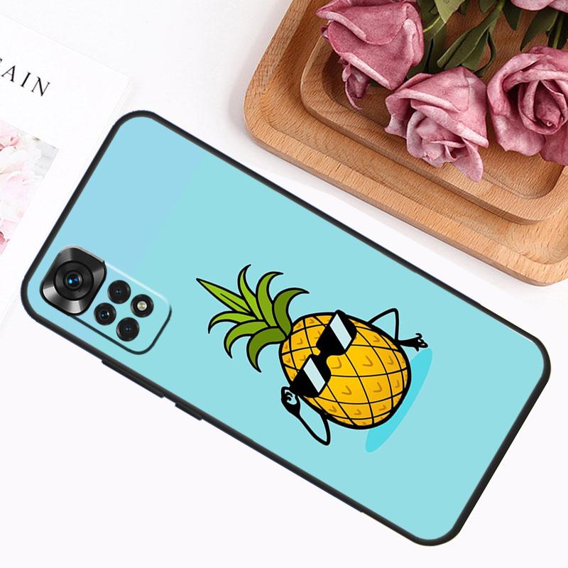 Tropical Pineapple Case For Xiaomi Redmi Note 14 Pro 13 12 11 9 10 9S 10S 11S 12S Redmi 14C 13C 10C 12C Cover