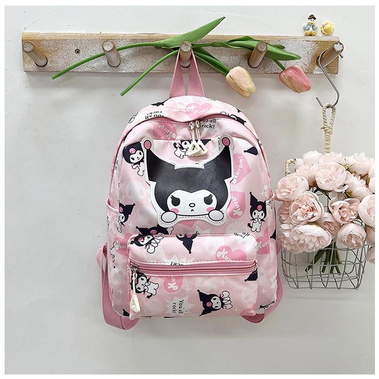 

Adorable Cartoon Kindergarten Backpack For Kids Lightweight And Comfy School Bag розовый