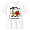Support Your Fruity Friends Lgbtq Tolerance Rainbow Flag T Shirt Unisexs Classic Tshirts Summer Crew Neck Harajuku Tee Shirt