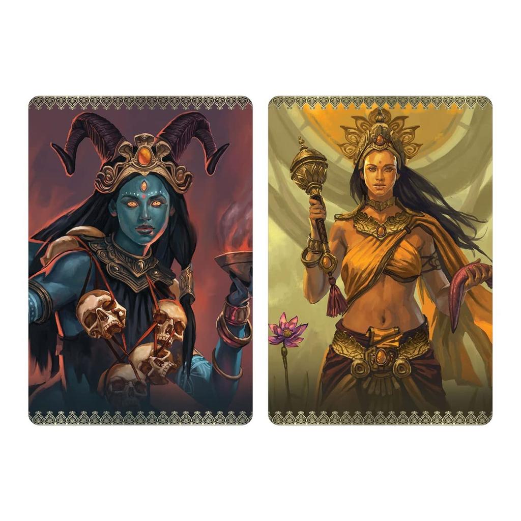 Kancharo 44-Card Oracle Card Set, Tarot Reading [Pocket Kali Oracle] Includes Japanese Oracle Card Basic Instructions & Pouch (Authentic)