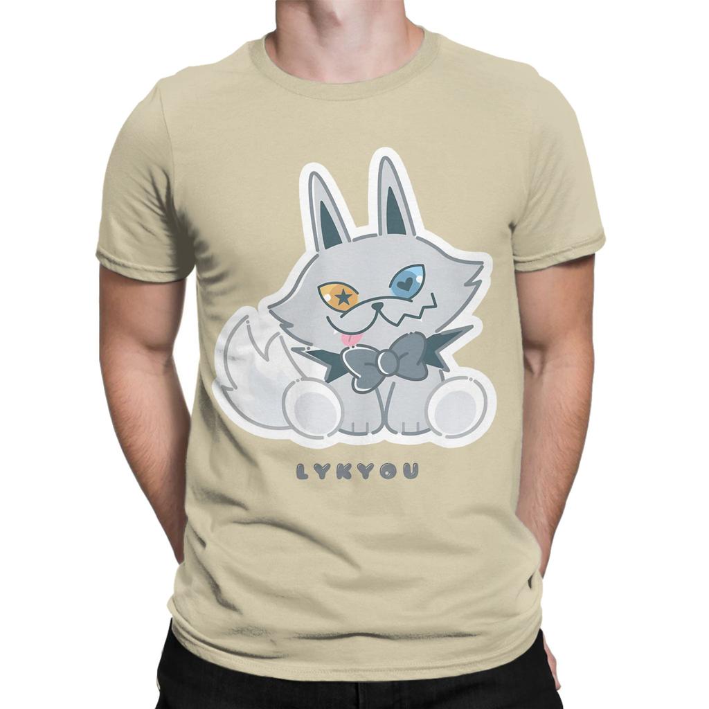 Lykyou LYKN Music Men Womens T Shirt  Humor Tee Shirt Short Sleeve Crewneck TShirts Pure Cotton Classic Clothes