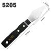 Stainless Steel Art Scraper Knife for Oil Painting and Gouache Pigment