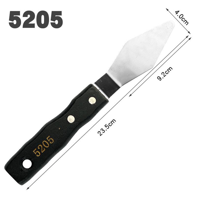 Stainless Steel Art Scraper Knife for Oil Painting and Gouache Pigment