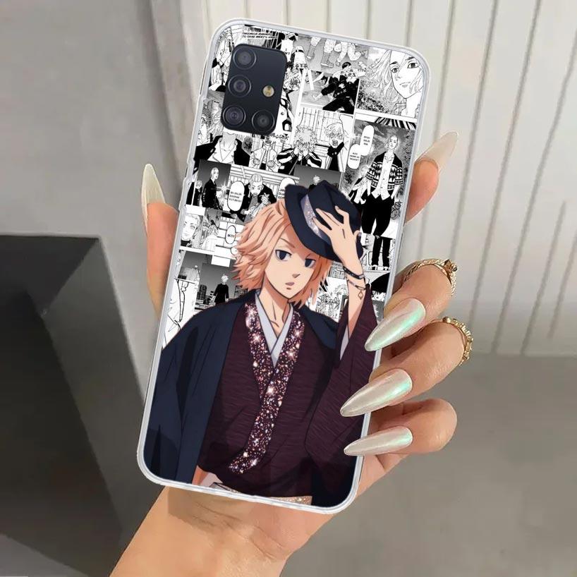 Anime Tokyo Aevengers Phone Case for Samsung Galaxy A52 A32 A22 A12 A02S A50S A30S A10S Note 20 Ultra 10 Plus S10 A31 A20 A71 A7