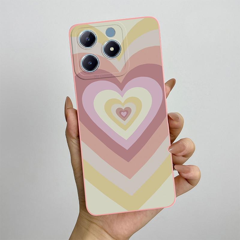 For Realme C63 C61 Narzo N63 Phone Case RealmeC61 RMX3939 Silicon Soft TPU Shockproof Cover Painted Printed Protective Shell Bag