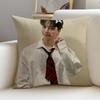 KKorean actor Song KangS Cushion Cover Breathable and skinfriendly linen pillowcase square removable and washable cushion