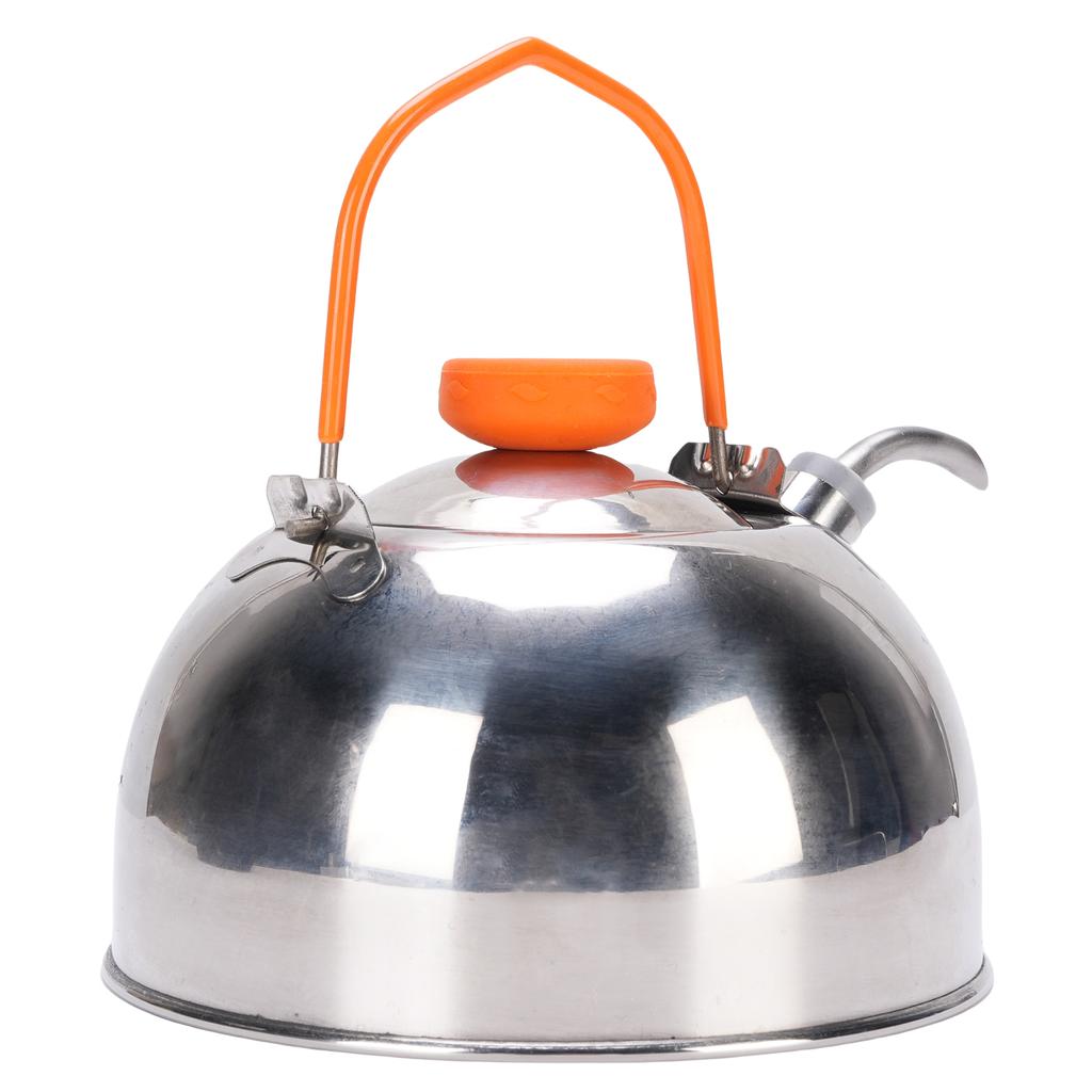 Outdoor Camping Kessel Tragbarer Wander-Rucksack-Tee-Kaffee-Topf zum Wasserkochen Edelstahl