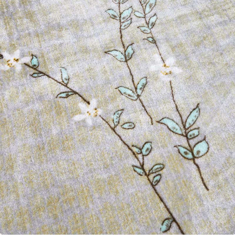 Elegant Patterned Flannel Art Blanket