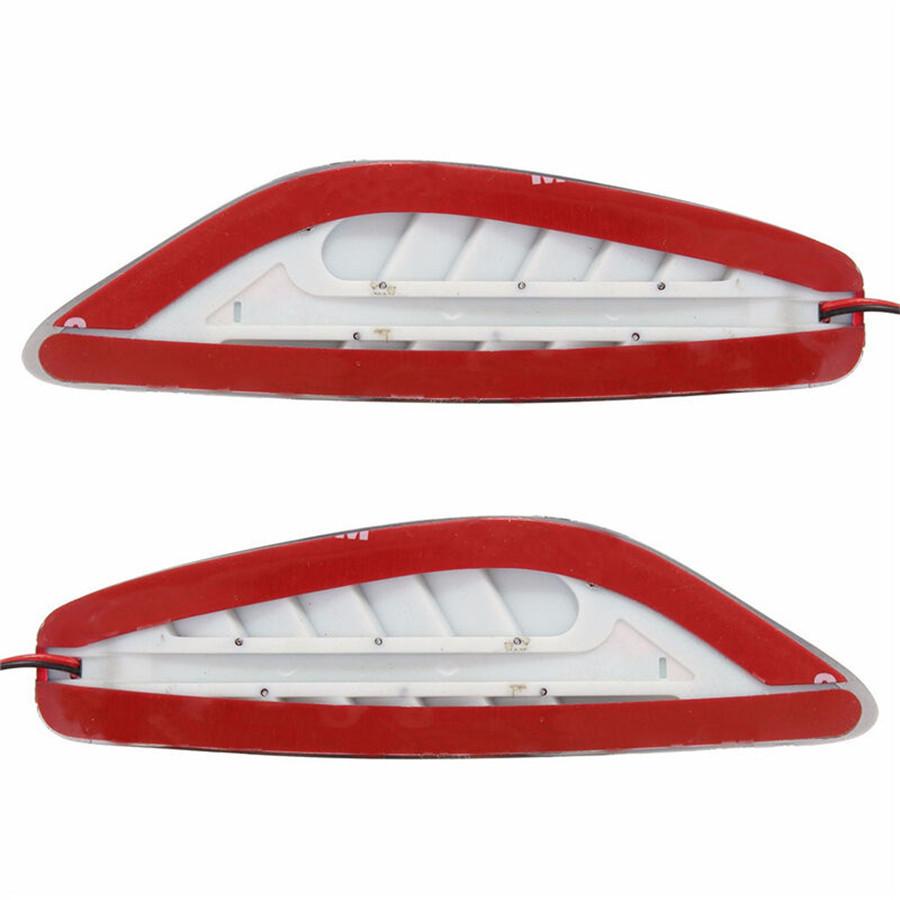 Car LED Turn Signal - Universal Yellow Blade - 2x Steering Side Lights