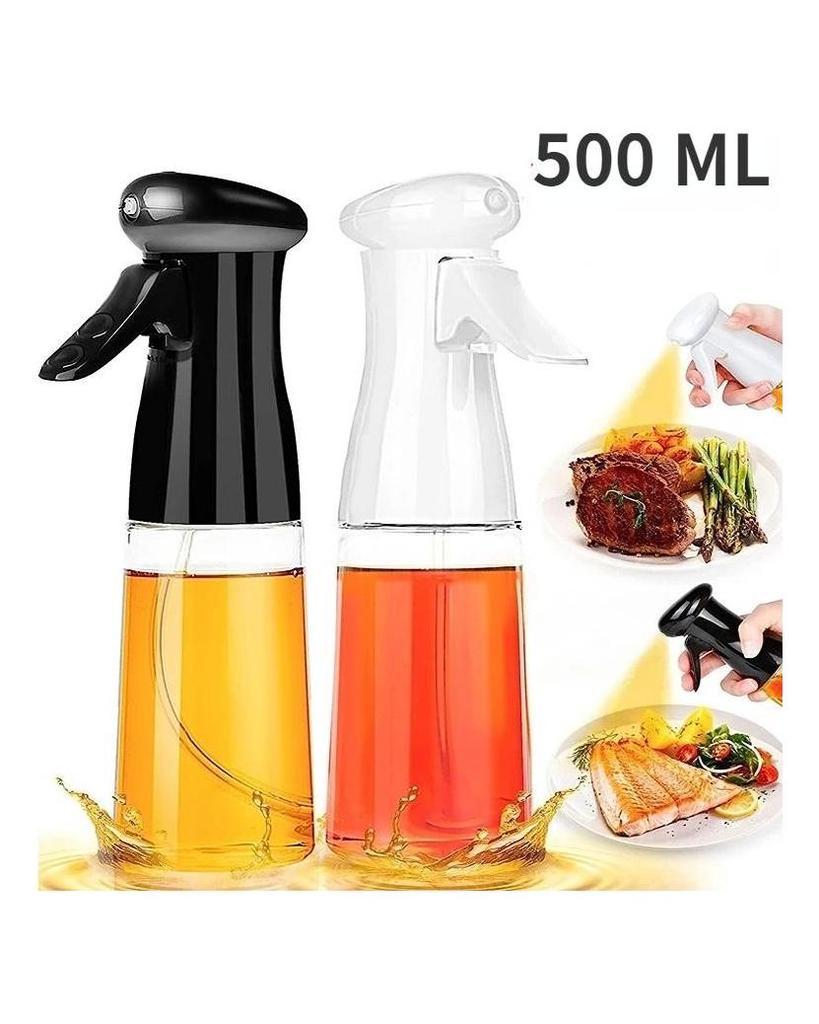 500 ml olejového spreje. Skleněná kuchyně Domácnost fritování Olejový sprej na potraviny Sprej na olej Sprej na olej Rozprašovací nádrž na olej
