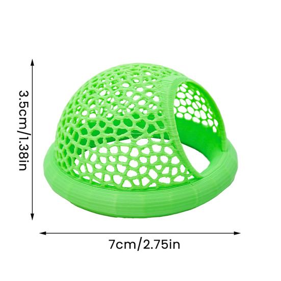 Yousheng Floating Betta Fish Lounge Hollow Fish Resting Habitat Cave Hide Toy Hideaway Enrichment Aquarium Decoration Fish Tanks Accessories