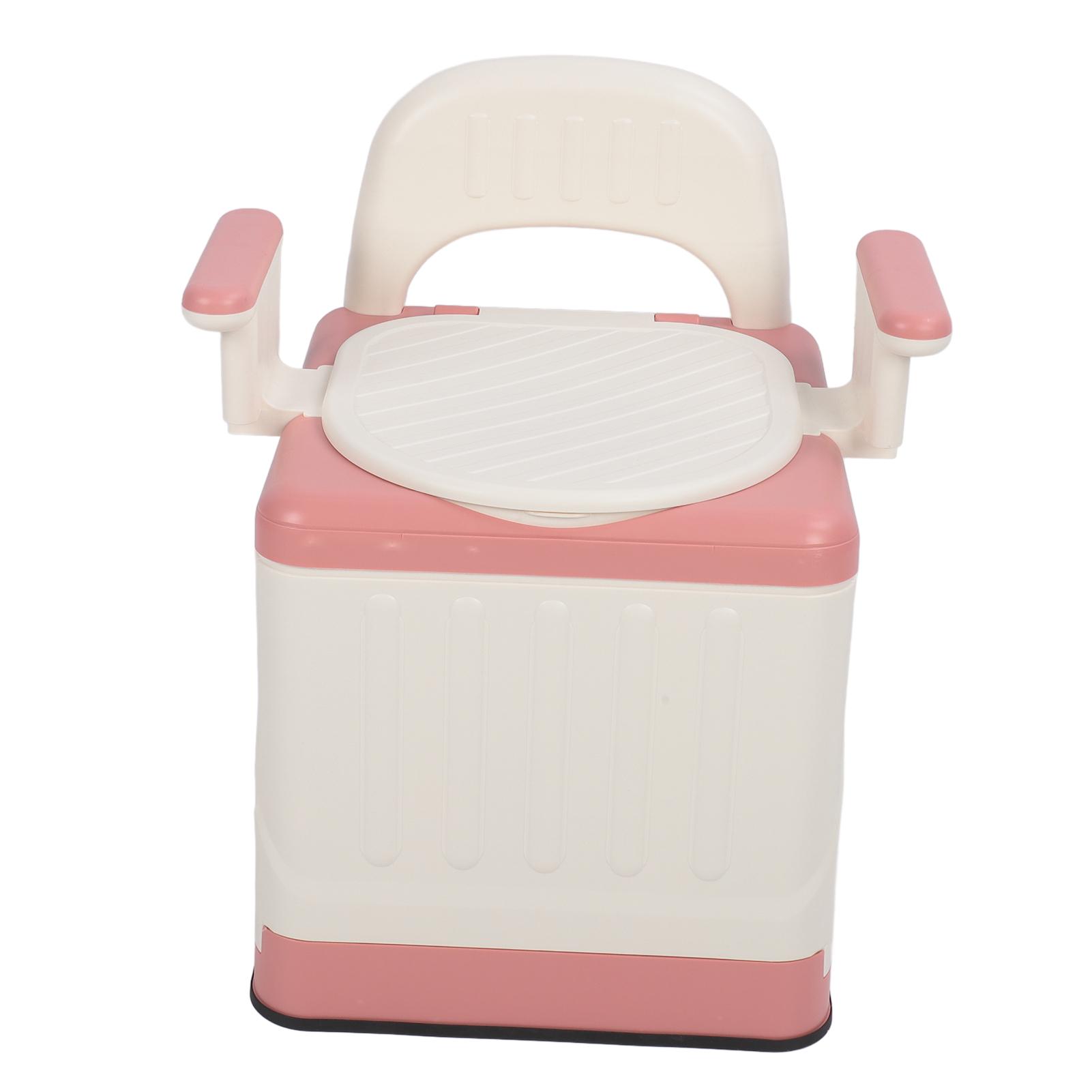 

Взрослый портативный туалет предотвращение запаха прочный несущий складной стул прикроватный комод с подлокотниками