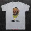 Mr Tea Parody T Ba Baracus A Team Funny Illustration 80s Action Unisexs Shirt Various Colours Sizes Vintage