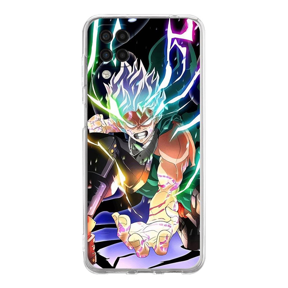 Husă Telefon My Hero Academia Izuku Deku Pentru Samsung Galaxy A51 A71 A21S A12 A11 A31 A41 A03S A13 A33 A73 A53 A52 A32 5G A23