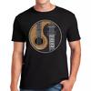 Yin Yang Guitar Mens T-Shirt Yinyang Rock Metal Band Music Goth Tshirt Gift Top