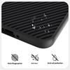 ABEEL For Xiaomi 15 Ultra Magnetic Case Carbon Fiber Texture TPU PC PU Phone Back Cover