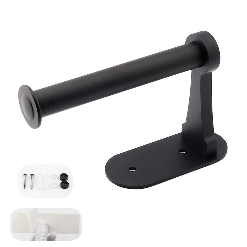 Suport Adeziv pentru Hârtie Igienică pentru Bucătărie Baie Aluminiu Auriu Mat Negru Argintiu Suport WC pentru Hârtie Prosop Agățător Rulou de Hârtie Raft