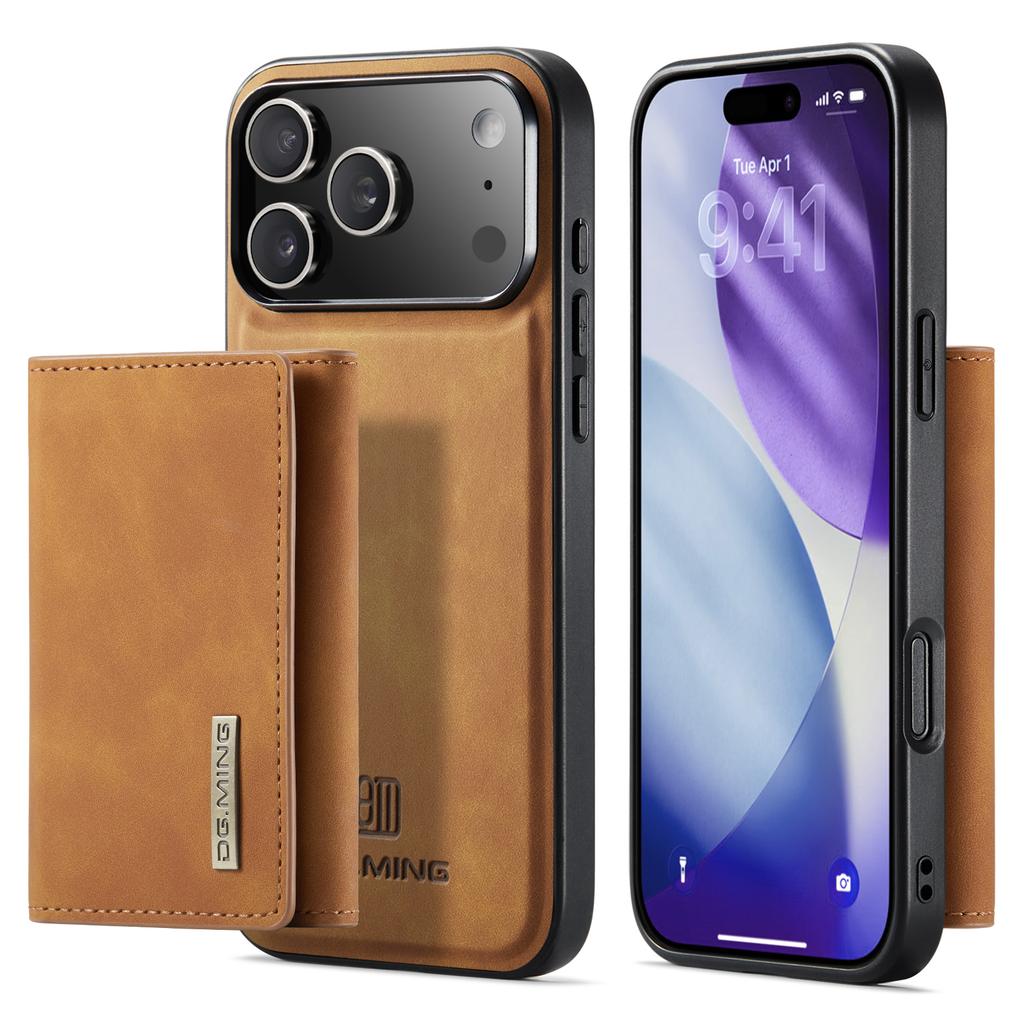 For IPhone 17 Air 16 15 14 Plus 13 12 11 Pro Max XS XR Phone Case 2 in 1 Detachable Wallet Cards Holder Magnetic Leather Cover