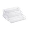 Nail Polish Organizer Holder Rack Shelf 3 Tier Multifunctional Transparent Nail Polish Display Rack